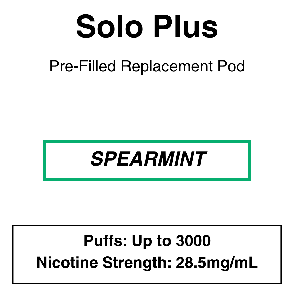 Solo Plus Pods and 2.8%