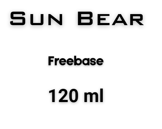 SunBear (Freebase ) 120ml