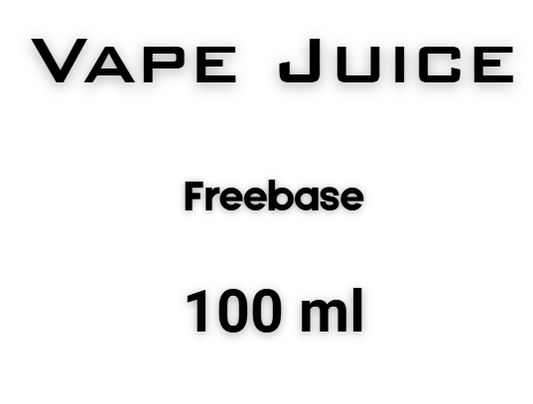 Vape Juice Freebase 100 ML