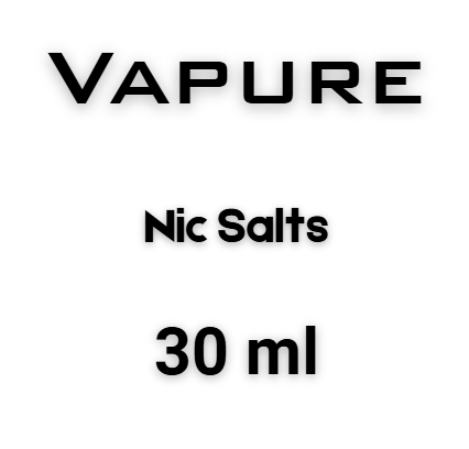 VAPURE NIC SALTS 30 ML