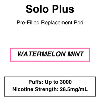 Solo Plus Pods and 2.8%