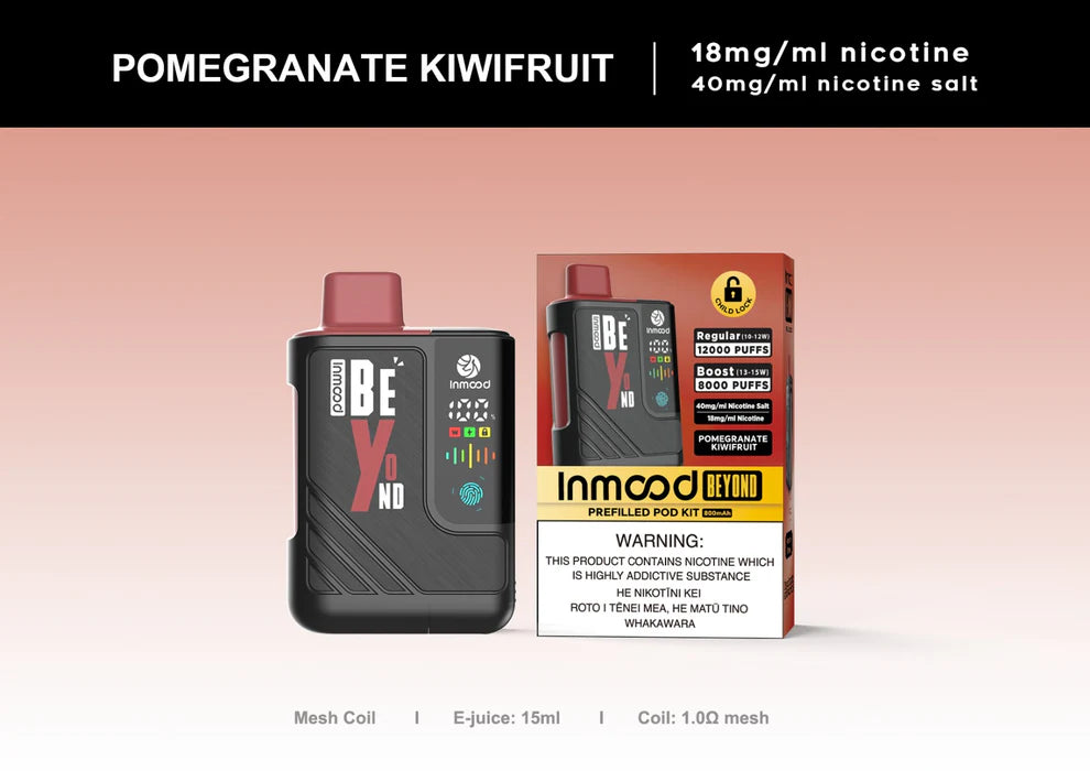 Inmood Beyond 12K Vape Starter Kit and Pod