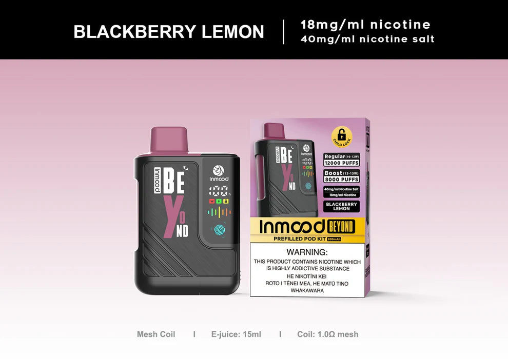 Inmood Beyond 12K Vape Starter Kit and Pod