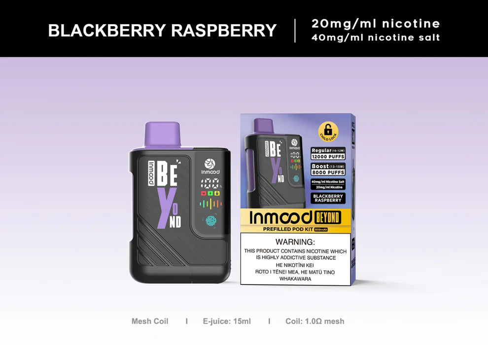 Inmood Beyond 12K Vape Starter Kit and Pod