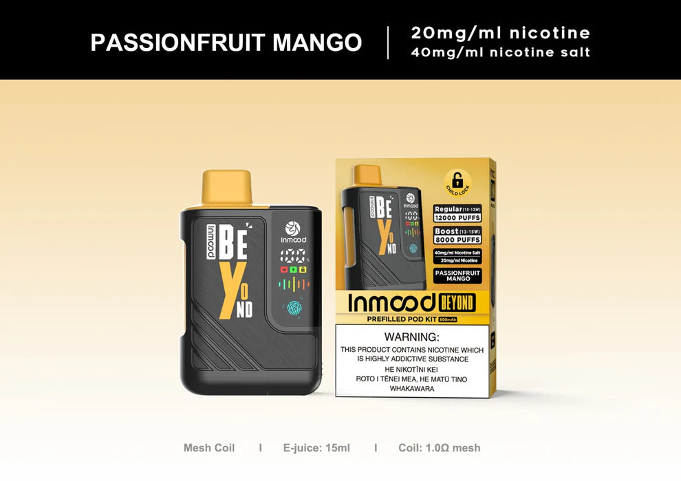 Inmood Beyond 12K Vape Starter Kit and Pod