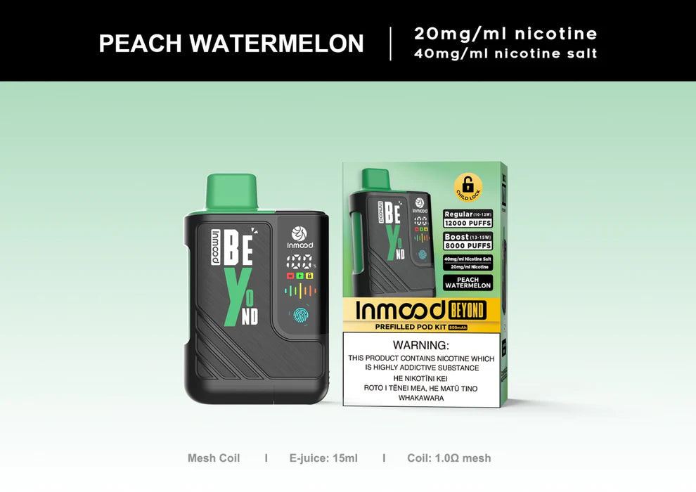 Inmood Beyond 12K Vape Starter Kit and Pod