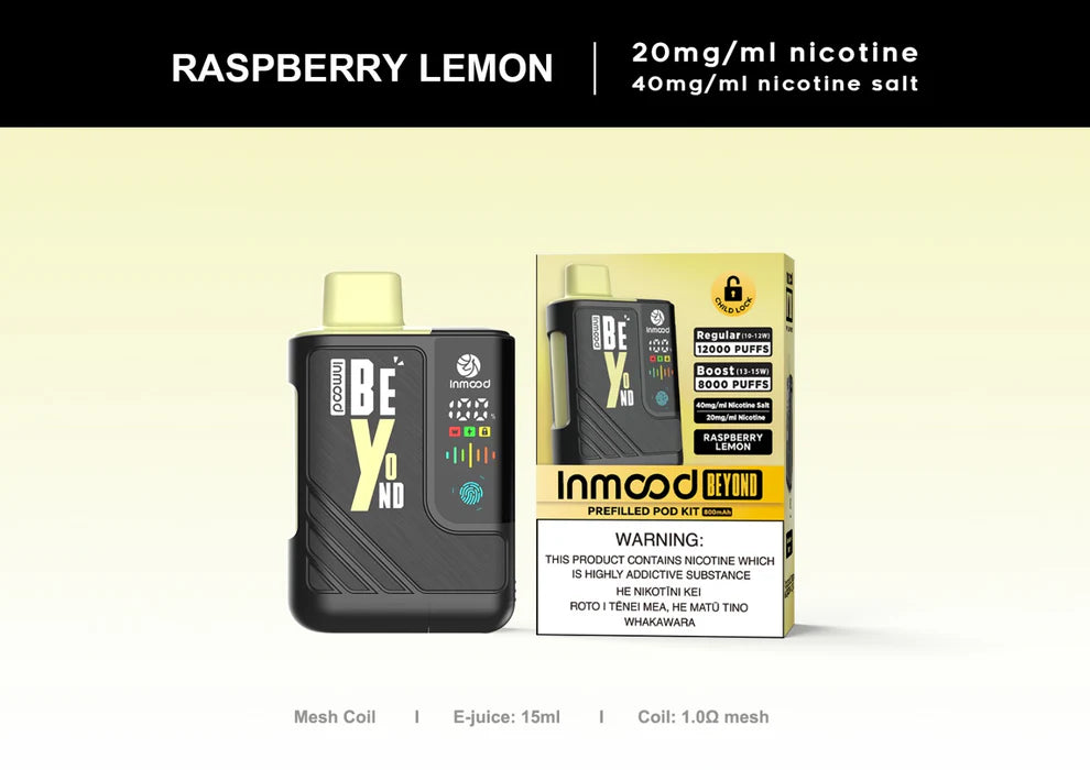 Inmood Beyond 12K Vape Starter Kit and Pod