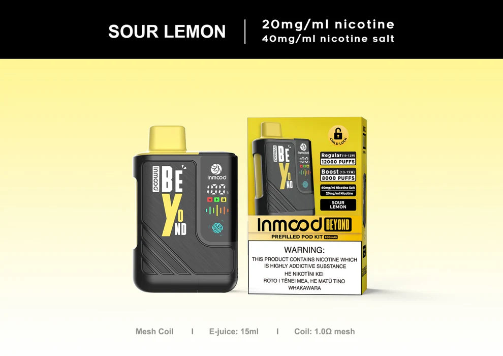 Inmood Beyond 12K Vape Starter Kit and Pod