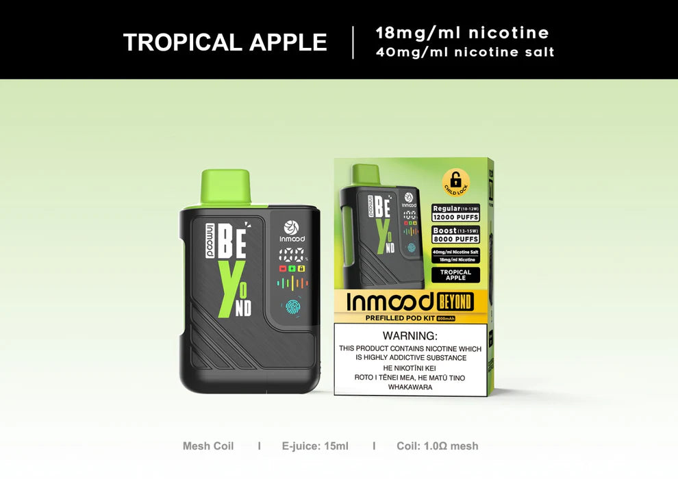 Inmood Beyond 12K Vape Starter Kit and Pod