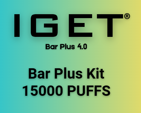 IGET BAR PLUS KIT 4.0(15000 puffs)