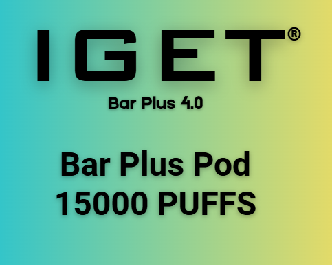 IGET BAR PLUS POD 4.0(15000 puffs)