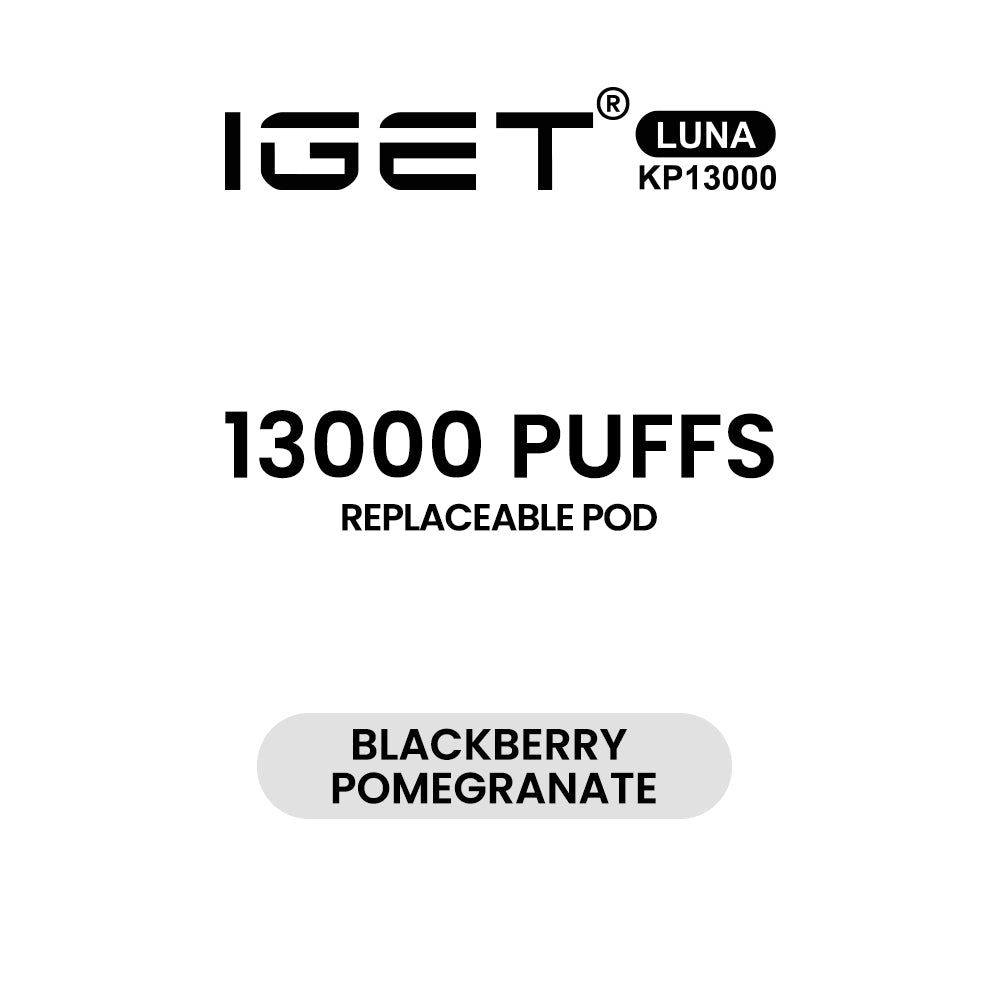 IGET LUNA KP13000 Replacement Pods
