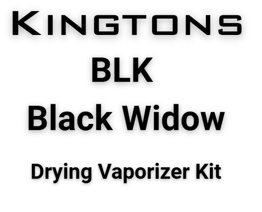 Kingtons BLK Black Widow Drying & Wax Vaporizer Kit 2200mAh