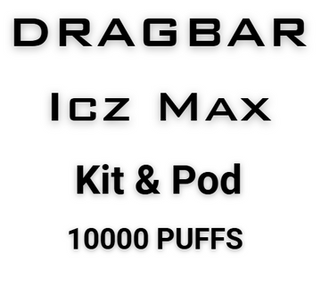 DRAGBAR ICZ MAX 10K PUFFS POD SYSTEM