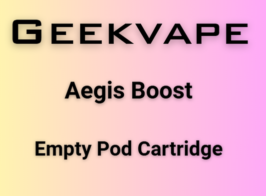 Geekvape Aegis Boost Empty Pod Cartridge 3.7ml (2pcs/pack)