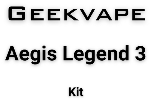GEEKVAPE - Aegis Legend 3 Kit