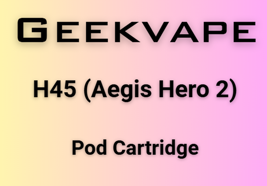 Geekvape H45 (Aegis Hero 2) Pod Cartridge 4ml (2pcs/pack)