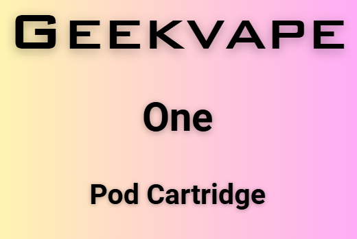 Geekvape One Pod Cartridge