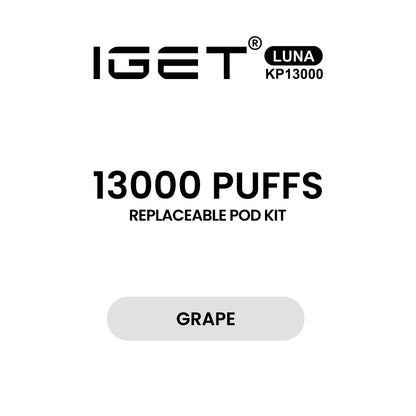 IGET LUNA KP13000 STARTER KIT (Device+Pod)