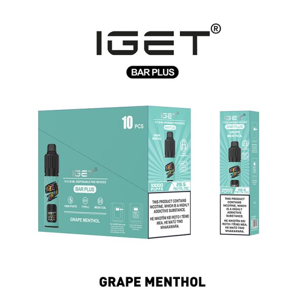 IGET BAR PLUS  Pod Starter Kit 3.0