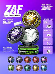 ZAF Caffeine (Energy Pouches)