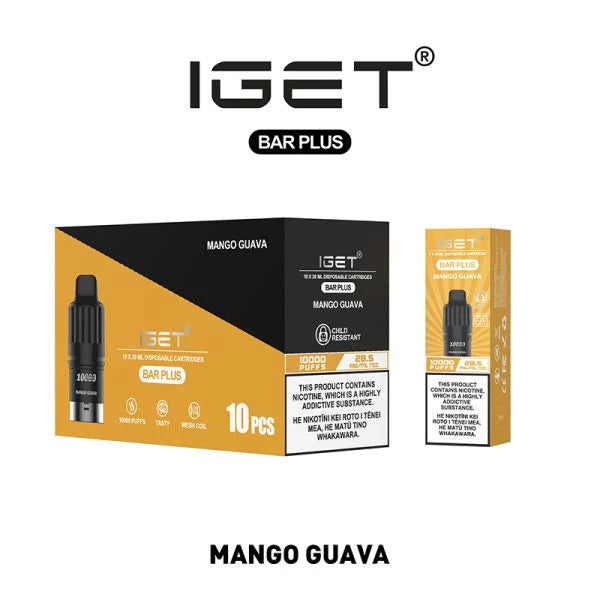 IGET BAR PLUS Pod 3.0 10K | puffs