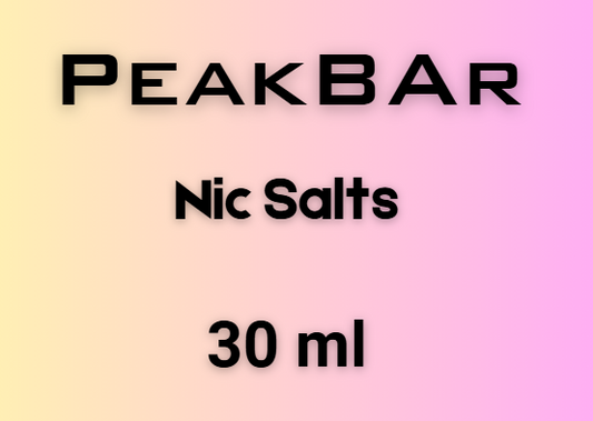 Peakbar Nic Salts 20mg
