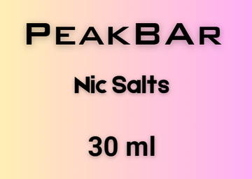 Peakbar Nic Salts 20mg