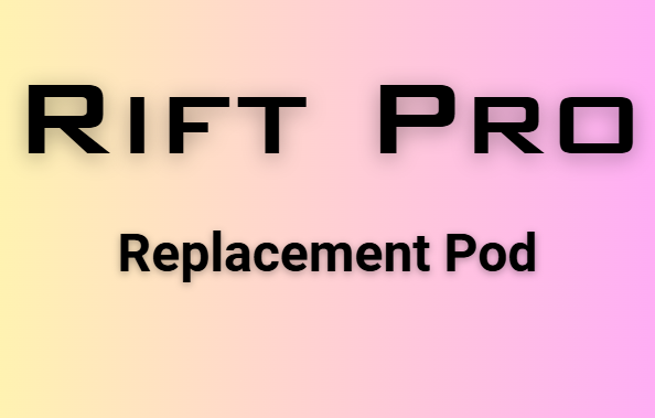 Rapidpro Pod RIFT Pro Replacement Pod (3 Pack) – Provape Bishopdale