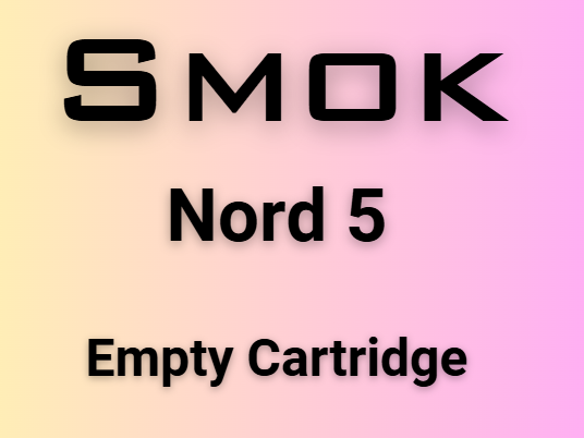 SMOK Nord 5 Empty Cartridge 5ml 3PCS/Pack