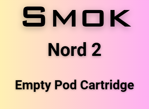 SMOK Nord 2 Empty Pod Cartridge 4.5ml (3pcs/pack)