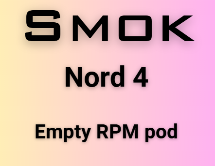 SMOK Nord 4 Empty RPM Pod