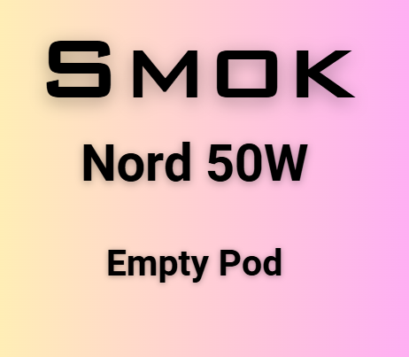 SMOK Nord 50W Empty Pod Cartridge 4ml / 4.5ml (3pcs/pack)