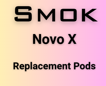 SMOK - NOVO X REPLACEMENT PODS (3PCS/PK)