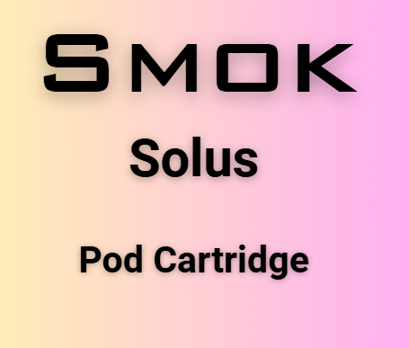 SMOK Solus Pod Cartridge 3ml (3pcs/Pack)