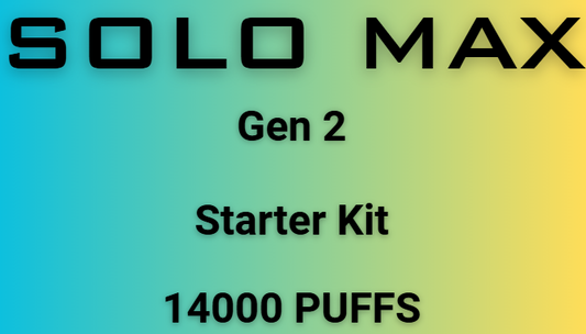 Solo MAX 14000 puffs Starter Kit 28.5mg