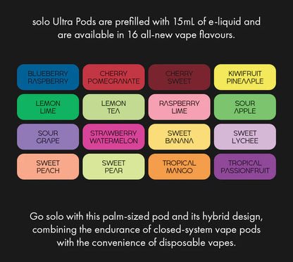 Solo Ultra Prefilled Pods