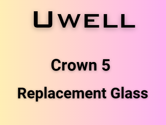 Uwell Crown 5 Replacement Glass-Pyrex 5ml