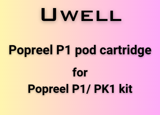 Uwell Popreel P1 Pod Cartridge 2ml for Popreel P1 Kit / Popreel PK1 Kit (4pcs/pack)