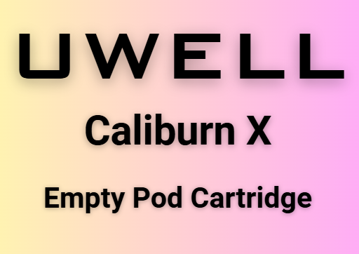 Uwell - Caliburn X Empty Pod Cartridge × 4