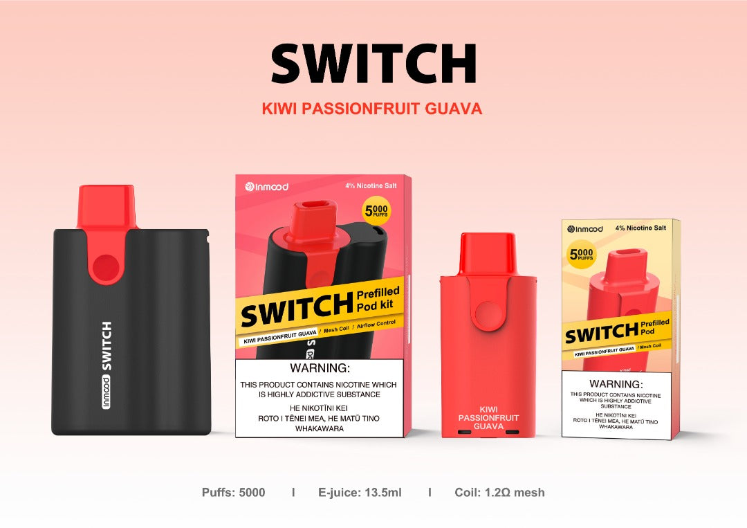 Inmood Switch Starter Kit 5000 puffs (26MG) 2.6%