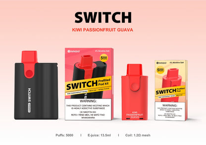 Inmood Switch Starter Kit 5000 puffs (26MG) 2.6%